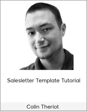 Colin Theriot – Salesletter Template Tutorial