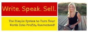 Katrina Ruth Programs – Write. Speak. Sell