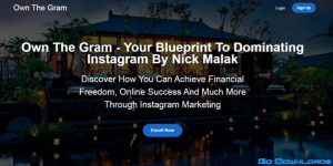 Nick Malak – Own The Gram 2020 – Your Blueprint To Dominating Instagram