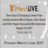 Proven Merch Live 2017