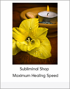Subliminal Shop - Maximum Healing Speed