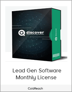 ColdReach - Lead Gen Software Monthly License
