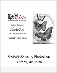 PhotoArtFX using Photoshop- Butterfly ArtBrush