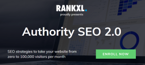 RankXL - Authority SEO 2.0 - Zero To 100,000.00 Visitors Per Month
