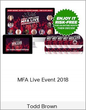 Todd Brown – MFA Live Event 2018