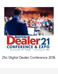 21st Digital Dealer Conference 2016