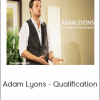 Adam Lyons - Qualification