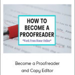 Become a Proofreader and Copy Editor