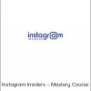 Brent James - Instagram Insiders - Mastery Course