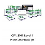 CFA 2017 Level 1 Platinum Package