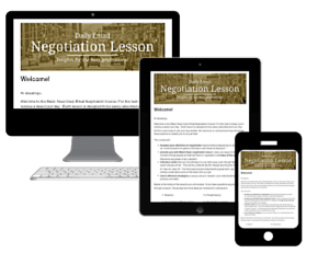 Chris Voss - Black Swan Negotiation Email Course