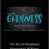 Gary Douglas - The Art Of Greatness - September 18 Rome