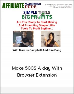 Make 500$ A Day With Browser Extension