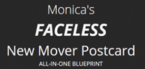 Monica - Faceless New Mover Postcard