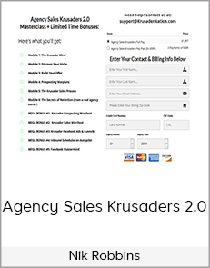 Nik Robbins - Agency Sales Krusaders 2.0