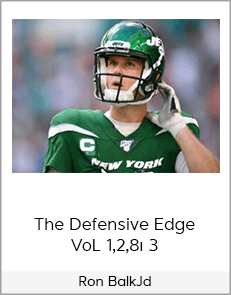 Ron BalkJd – The Defensive Edge VoL 1,2,8ı 3
