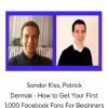 Sandor Kiss, Patrick Dermak - How to Get Your First 1,000 Facebook Fans For Beginners