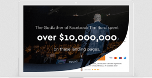 Tim Burds - $10 million Landing Page