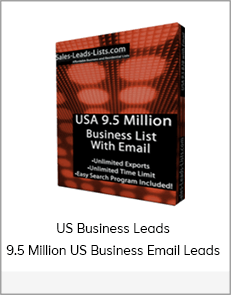 US Business Leads - 9.5 Million US Business Email Leads
