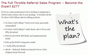 Joanne Black - The Full Throttle Referral Sales Program - Become the Exper