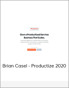 Brian Casel - Productize 2020