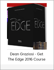 Dean Graziosi - Get The Edge 2016 Course