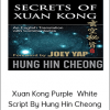 Feng Shui - Xuan Kong Purple White Script By Hung Hin Cheong
