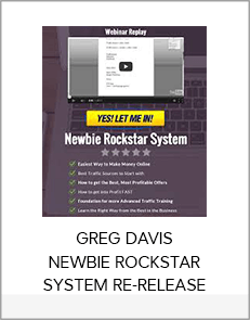 GREG DAVIS NEWBIE ROCKSTAR SYSTEM RE-RELEASE