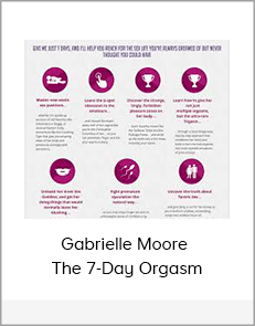 Gabrielle Moore - The 7-Day Orgasm
