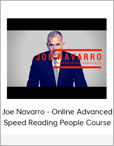 Joe Navarro - Online Advanced Speed Reading People Course