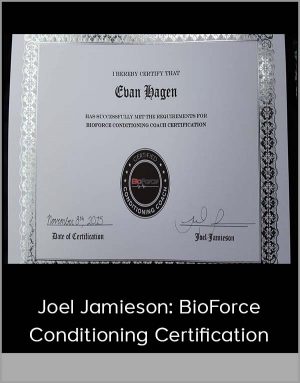Joel Jamieson: BioForce Conditioning Certification