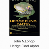 John M.Longo - Hedge Fund Alpha