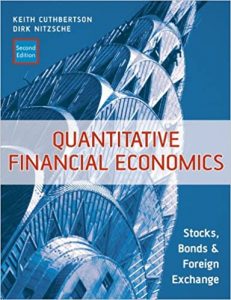 Keith Cuthbertson - Quantitative Financial Economics