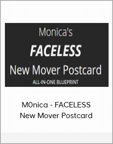 M0nica - FACELESS New Mover Postcard