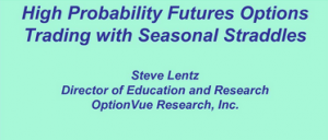 High Probability Option Trading - Seasonal Straddles