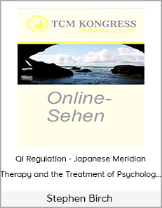 Stephen Birch - Qi Regulation - Japanese Meridian Therapy and the Treatment of Psycholog...