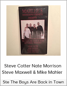 Steve Cotter Nate Morrison Steve Maxwell & Mike Mahler - The Boys Are Back in Town