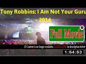 Tony Robbins I am not your guru - Netflix original MP4
