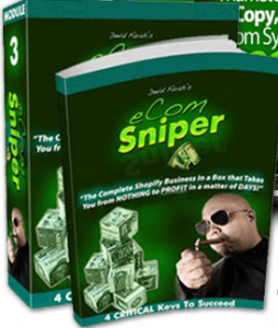 eCom Sniper - Learn Selling Physical Products Using FB Ads