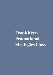 Frank Kern - Promotional Strategies Class