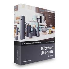 CGAxis – Kitchen Utensils 3D Models Volume 92