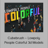 Cubebrush – Lowpoly People Colorful 3d Models