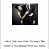 Daniel Johnson & Kezia Noble – What Girls Want Men To Wear The Secrets You Always Wish You Knew