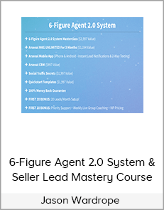 Jason Wardrope - 6-Figure Agent 2.0 System​ & Seller Lead Mastery Course