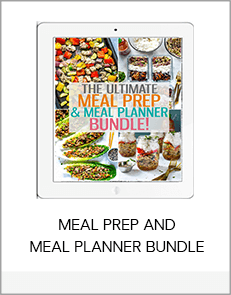 MEAL PREP AND MEAL PLANNER BUNDLE