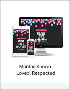 Months Known. Loved. Respected