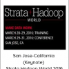 San Jose, California – (Keynote) – Strata Hadoop World 2016