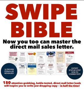 Direct Mail University - THE ULTIMATE COPYWRITER'S SWIPE BIBLE