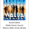 Sound Ideas Walla Series Sound Effects WAV 24 bit 48 khz