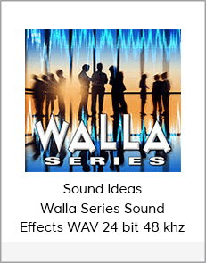 Sound Ideas Walla Series Sound Effects WAV 24 bit 48 khz